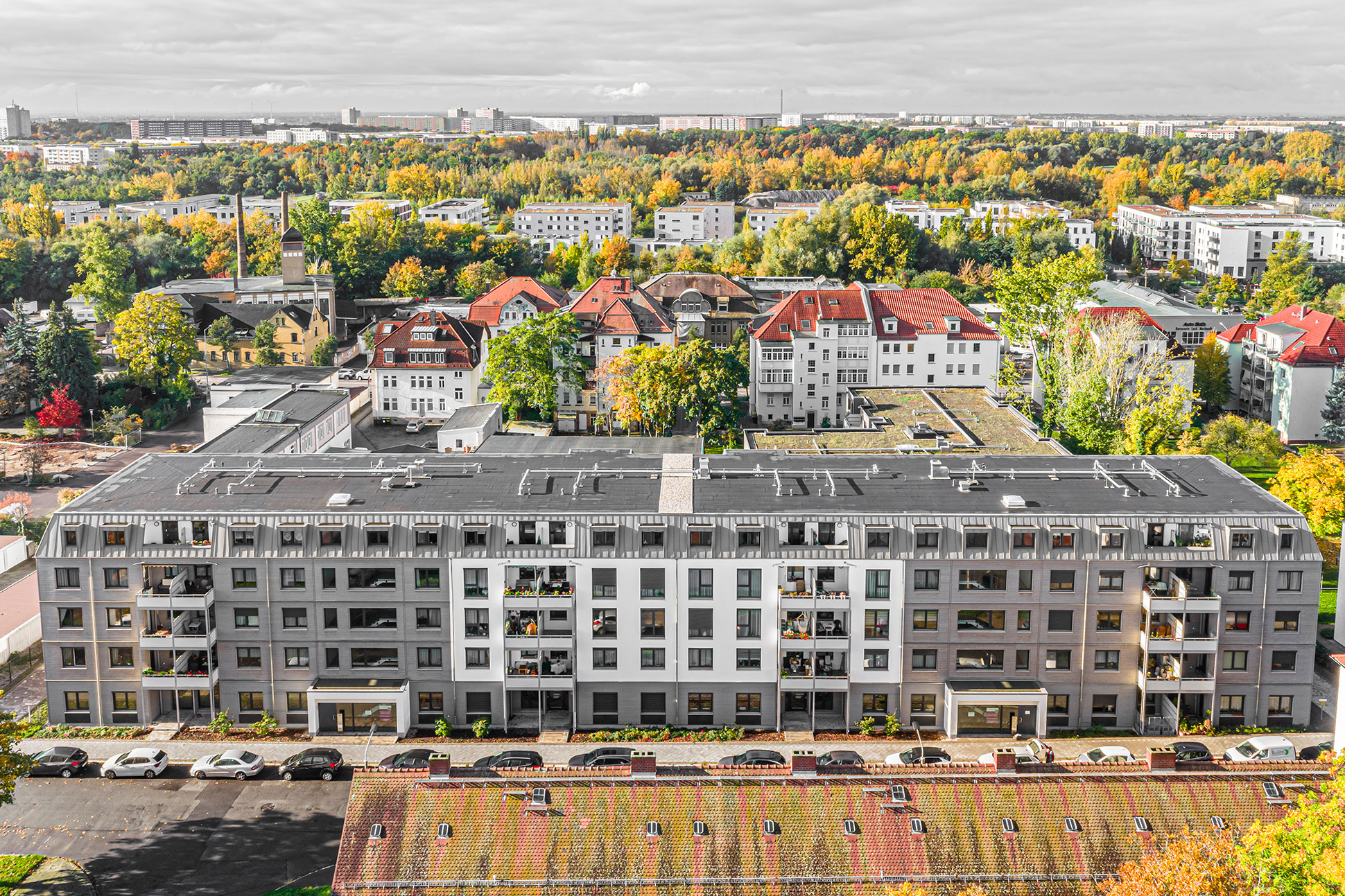 Neubau ServiceWohnen am Lindenauer Hafen