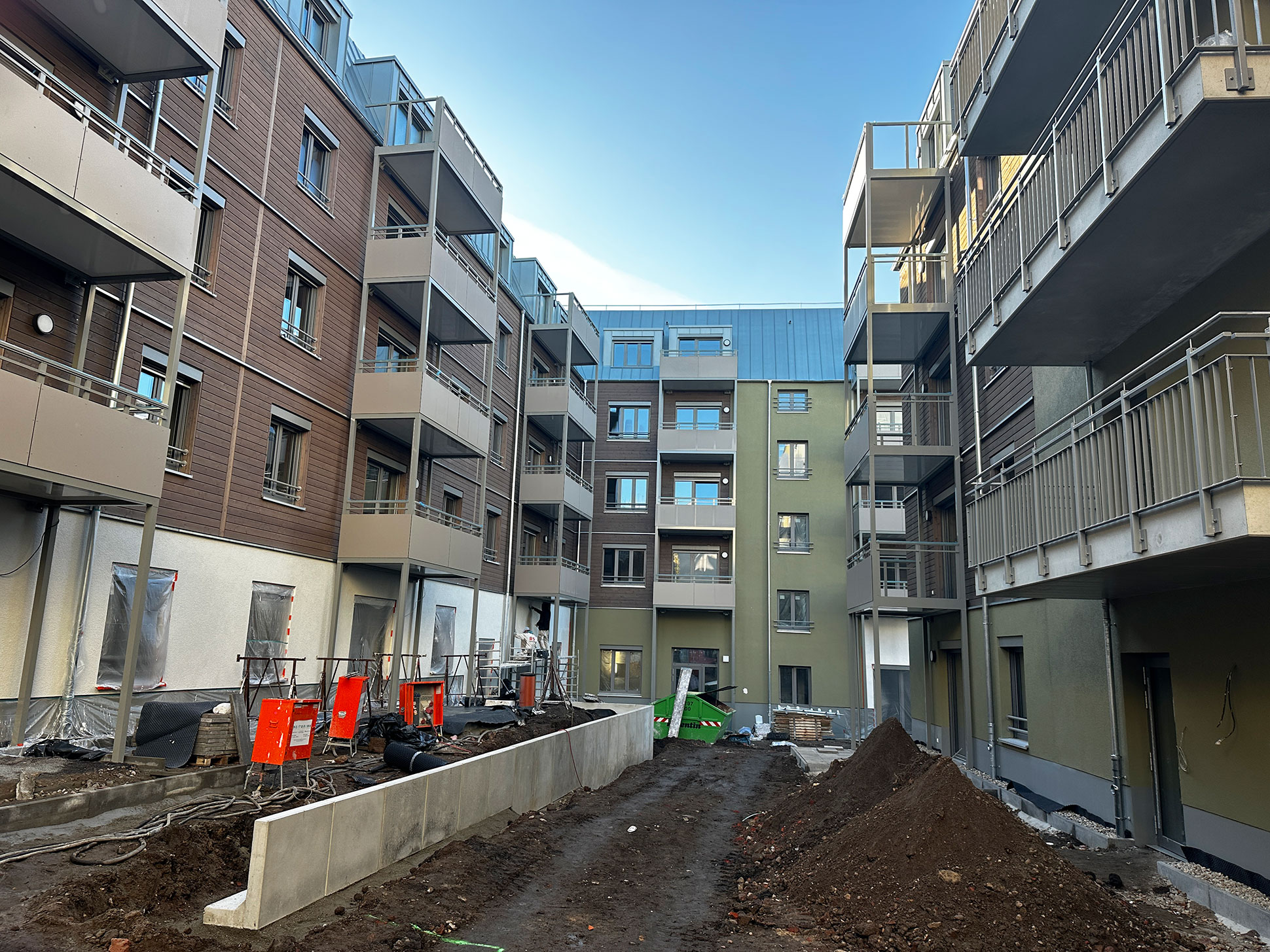Wincon Immobilien Neubau Servicewohnen Dieskaustraße Leipzig Volkspark